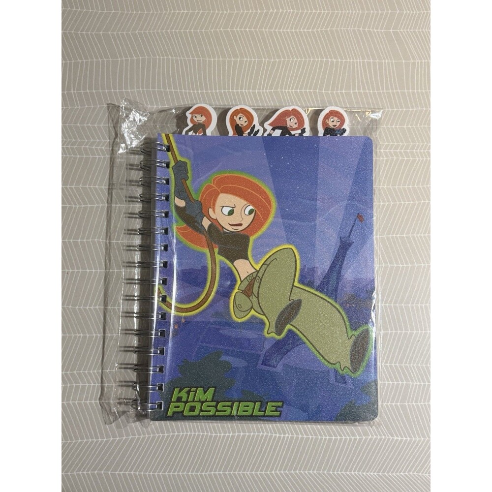 Disney  Kim Possible Y2K Notebook Journal Animated Cartoon